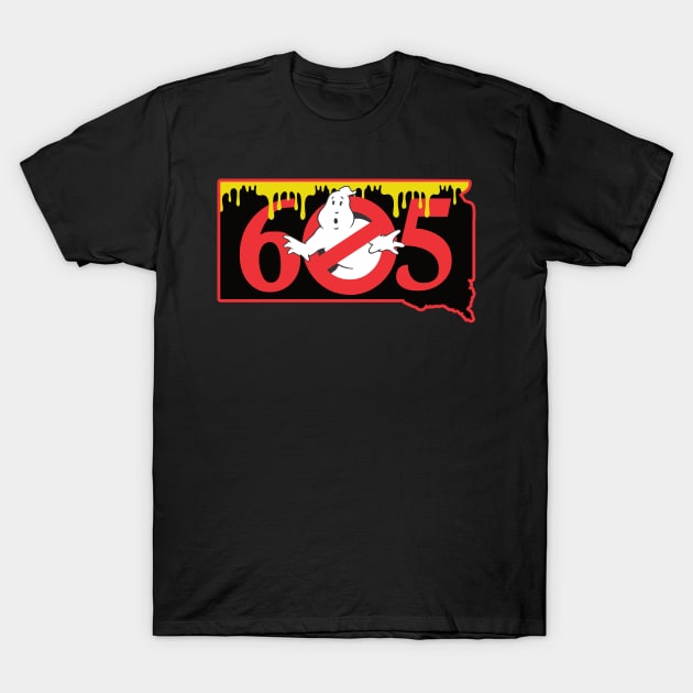 SDGB OG Logo Slimed Yellow T-Shirt by sdghostbusters